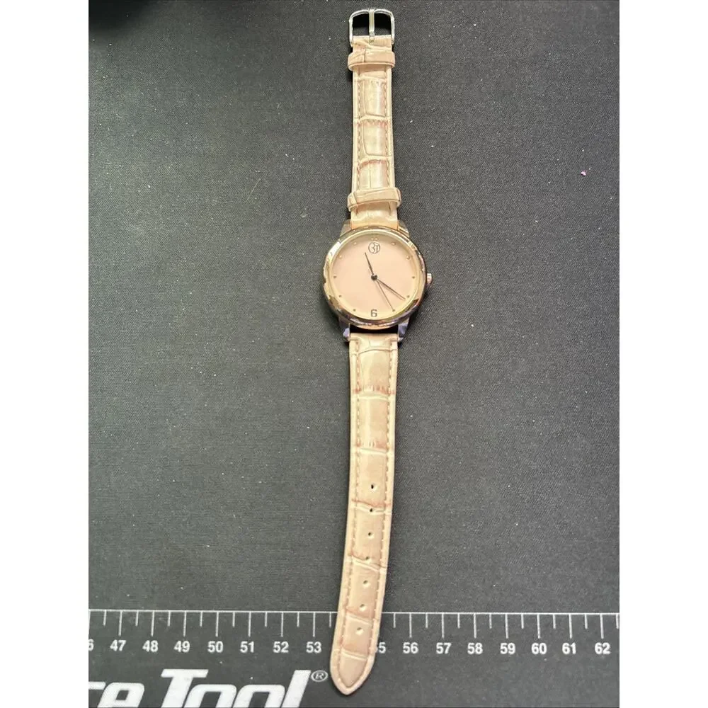 3T Rose Gold Tone Case Pink Dial Women’s Quartz Watch